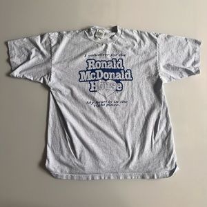 Ronald McDonald house tee shirt